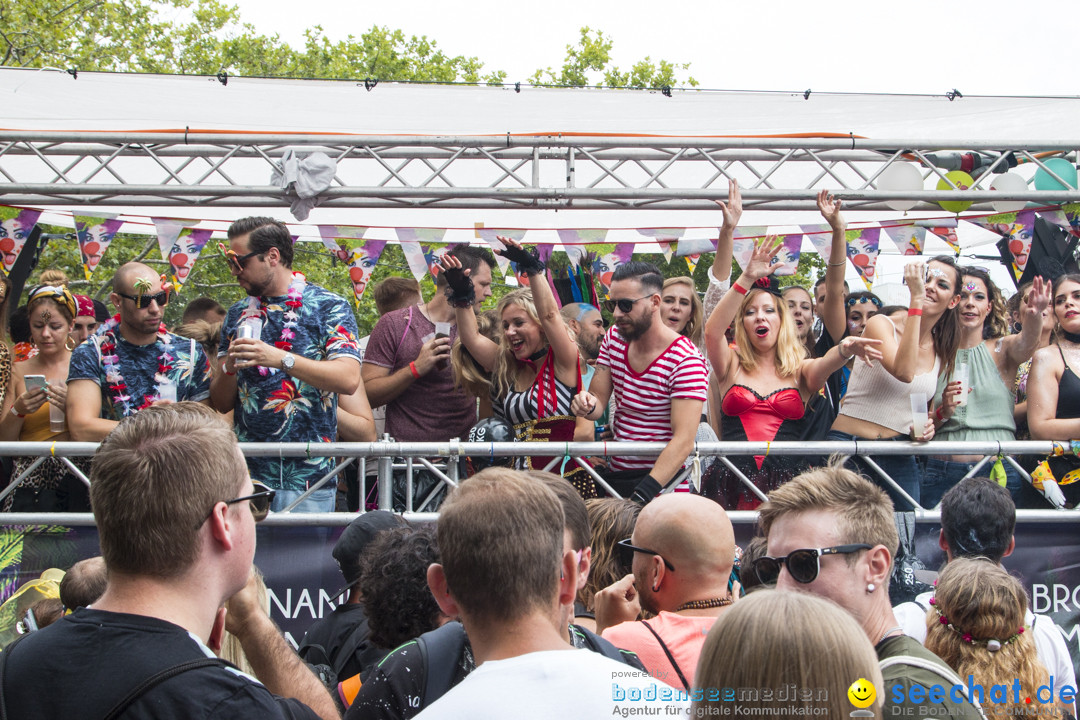 Streetparade 2019 - Colours Of Unity: Zuerich, 10.08.2019