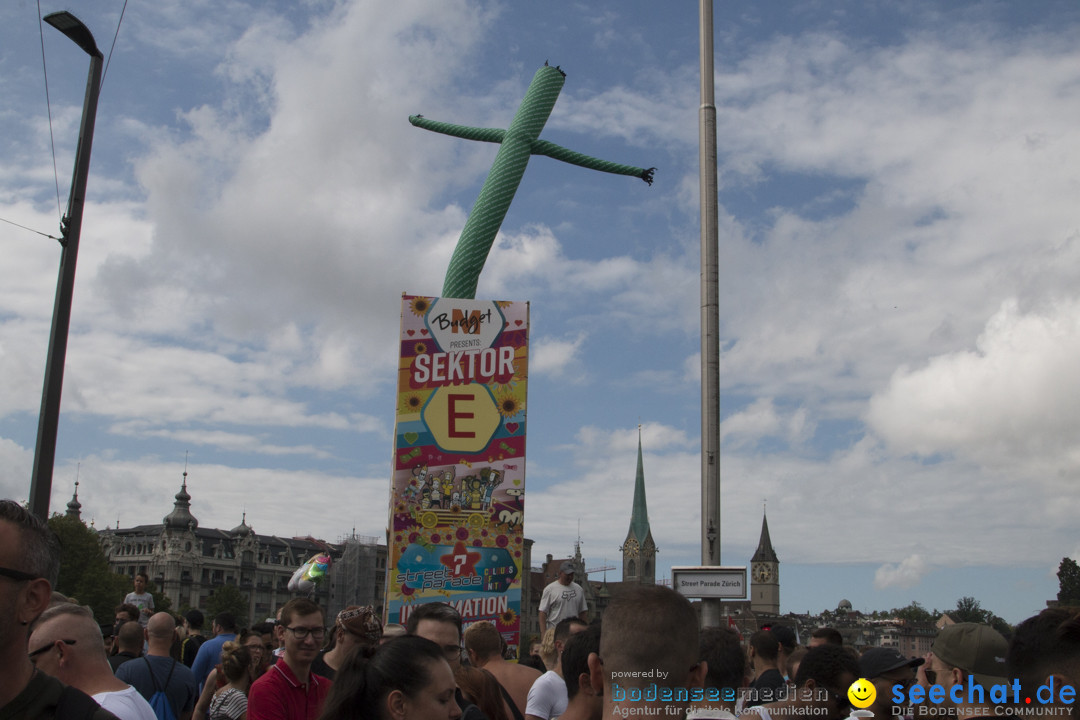 Streetparade 2019 - Colours Of Unity: Zuerich, 10.08.2019