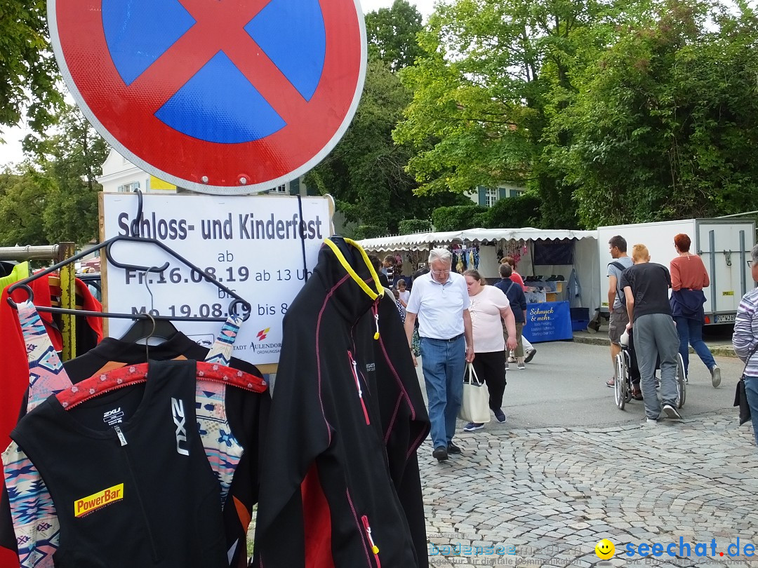 Schloss- und Kinderfest: Aulendorf, 17.08.2019