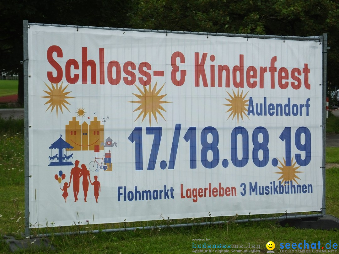 Schloss- und Kinderfest: Aulendorf, 17.08.2019