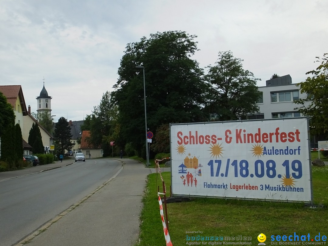 Schloss- und Kinderfest: Aulendorf, 17.08.2019