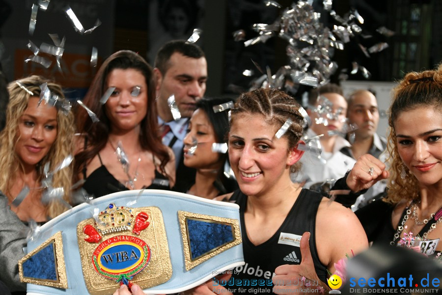 WM Boxkampf: Rola El Halabi vs. Mia St John: Ulm, 20.03.2010