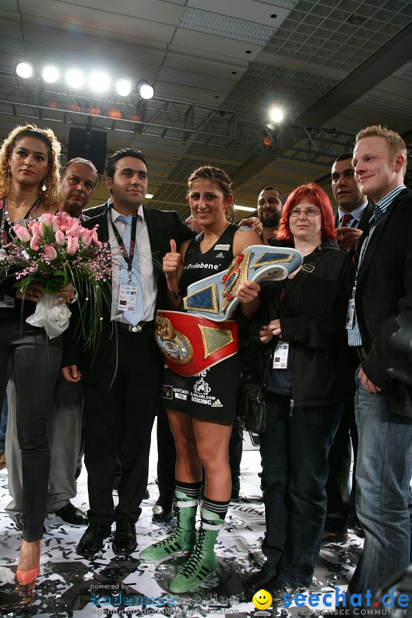 WM Boxkampf: Rola El Halabi vs. Mia St John: Ulm, 20.03.2010