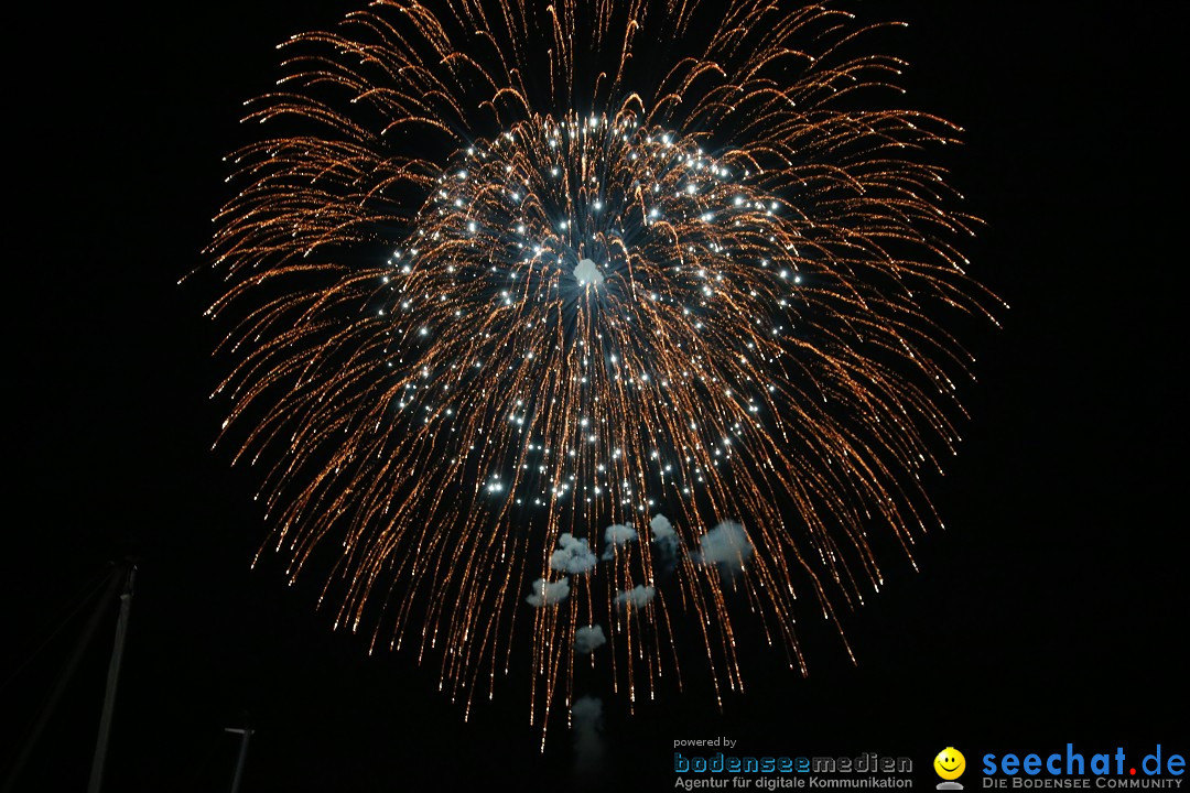 Haefler Seefest mit Feuerwerk: Ludwigshafen am Bodensee, 17.08.2019