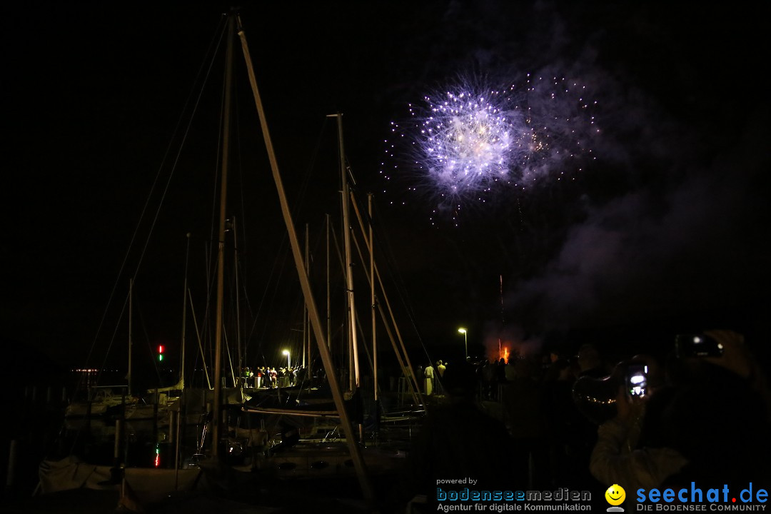 Haefler Seefest mit Feuerwerk: Ludwigshafen am Bodensee, 17.08.2019