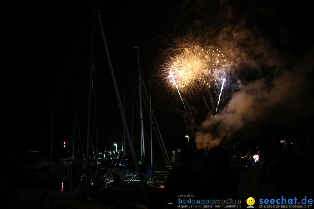 Haefler Seefest mit Feuerwerk: Ludwigshafen am Bodensee, 17.08.2019