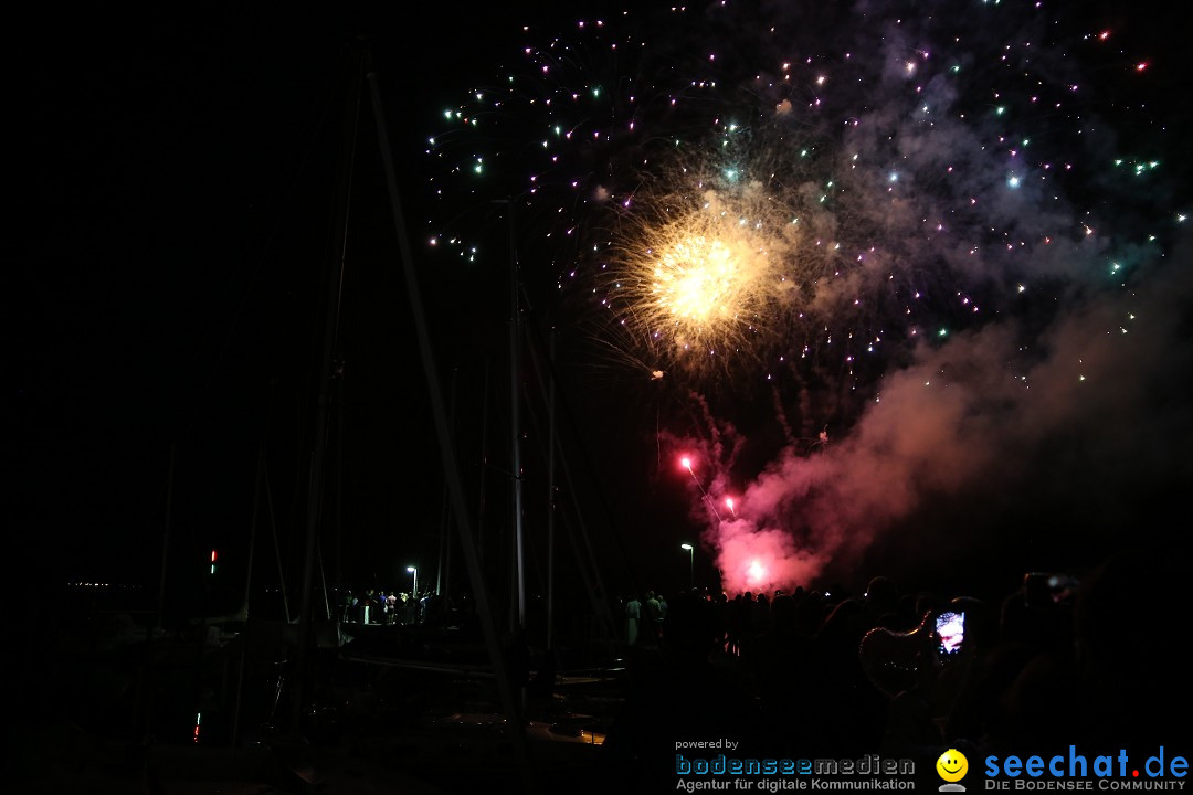 Haefler Seefest mit Feuerwerk: Ludwigshafen am Bodensee, 17.08.2019