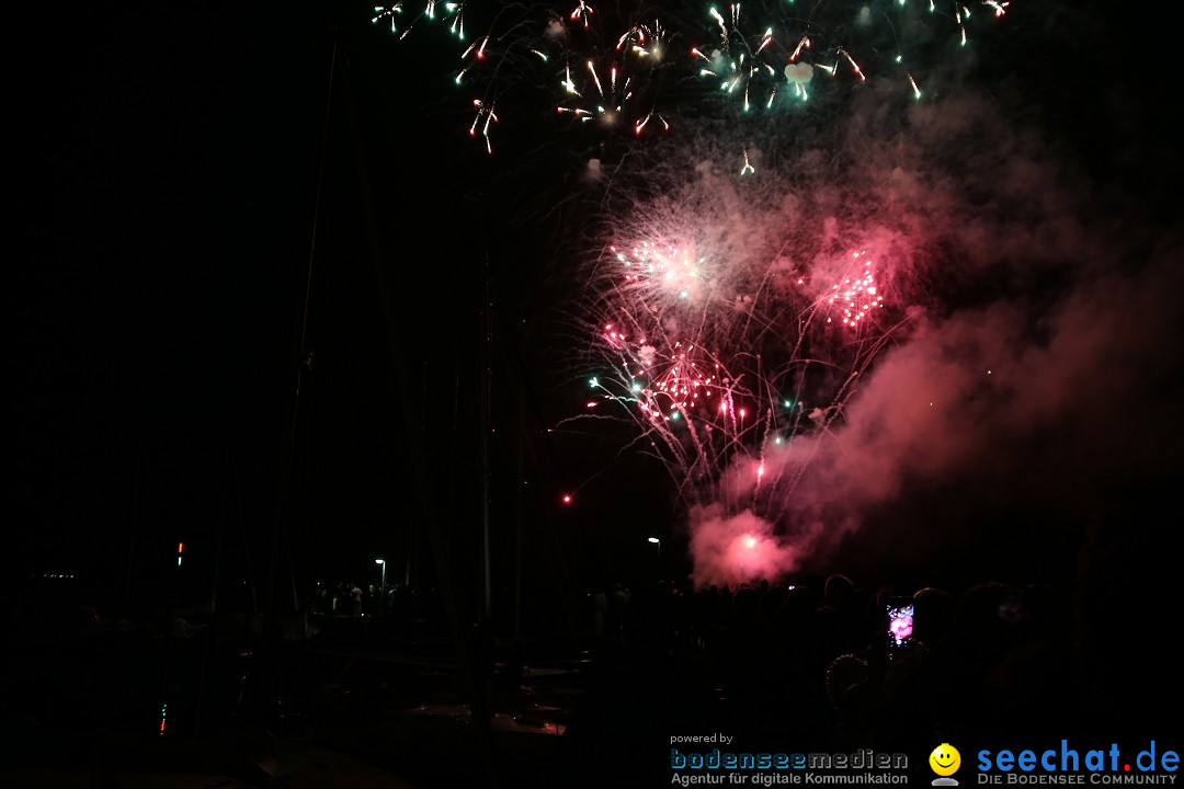 Haefler Seefest mit Feuerwerk: Ludwigshafen am Bodensee, 17.08.2019