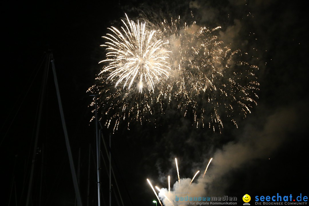 Haefler Seefest mit Feuerwerk: Ludwigshafen am Bodensee, 17.08.2019