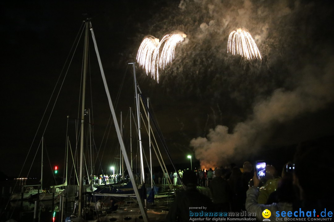 Haefler Seefest mit Feuerwerk: Ludwigshafen am Bodensee, 17.08.2019