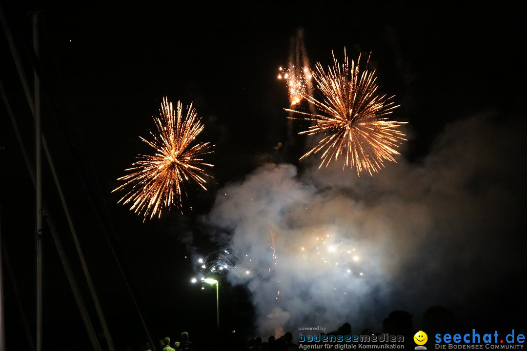 Haefler Seefest mit Feuerwerk: Ludwigshafen am Bodensee, 17.08.2019