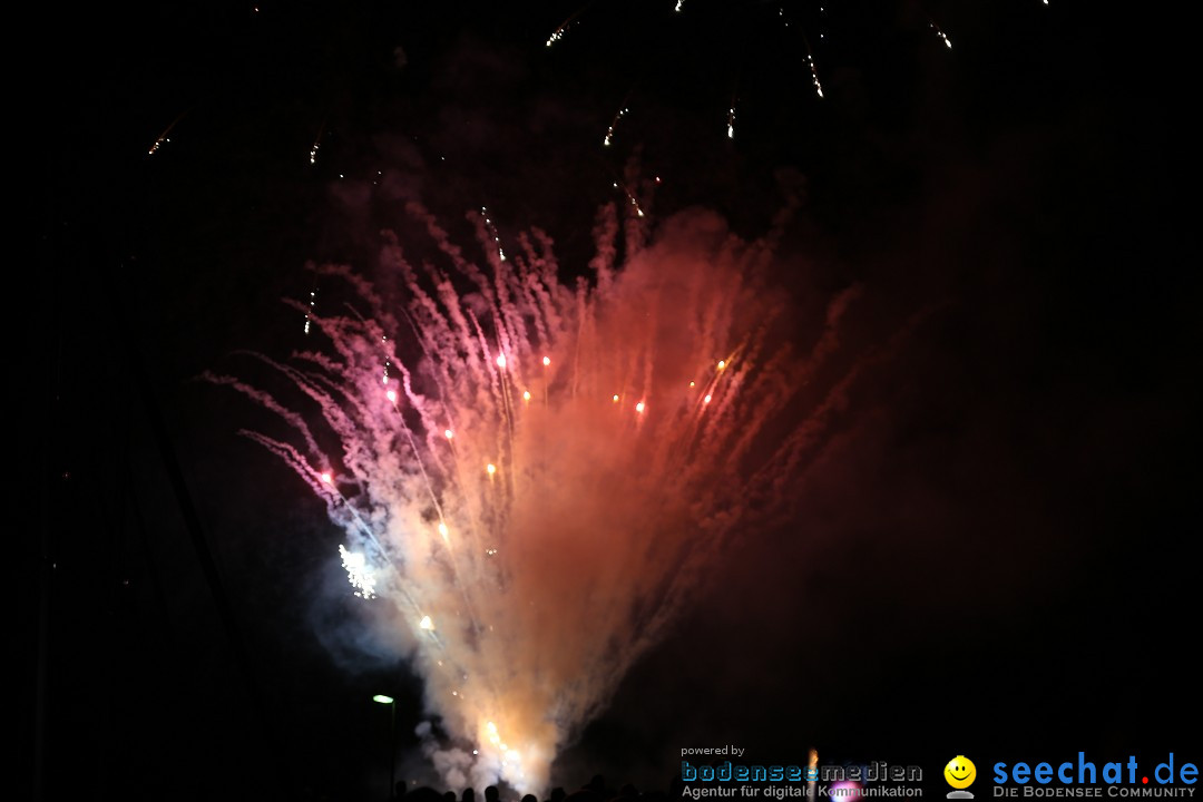 Haefler Seefest mit Feuerwerk: Ludwigshafen am Bodensee, 17.08.2019