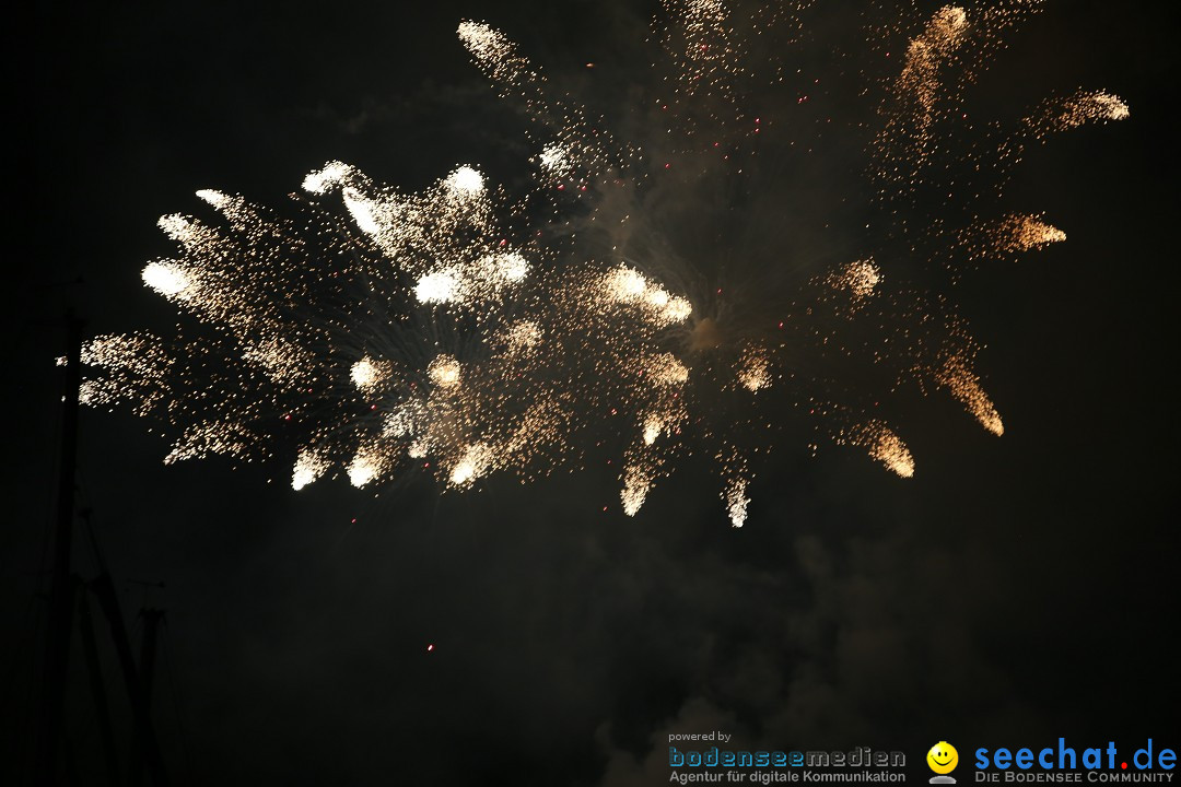 Haefler Seefest mit Feuerwerk: Ludwigshafen am Bodensee, 17.08.2019