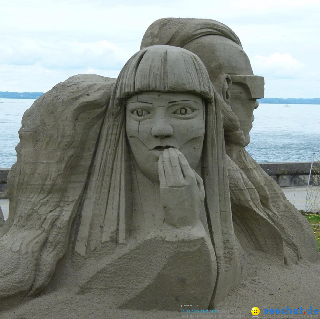 Sandskulpturenfestival: Rorschach am Bodensee, 18.08.2019