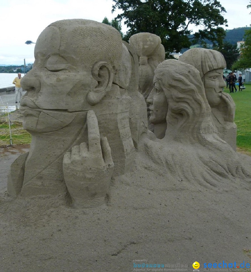 Sandskulpturenfestival: Rorschach am Bodensee, 18.08.2019