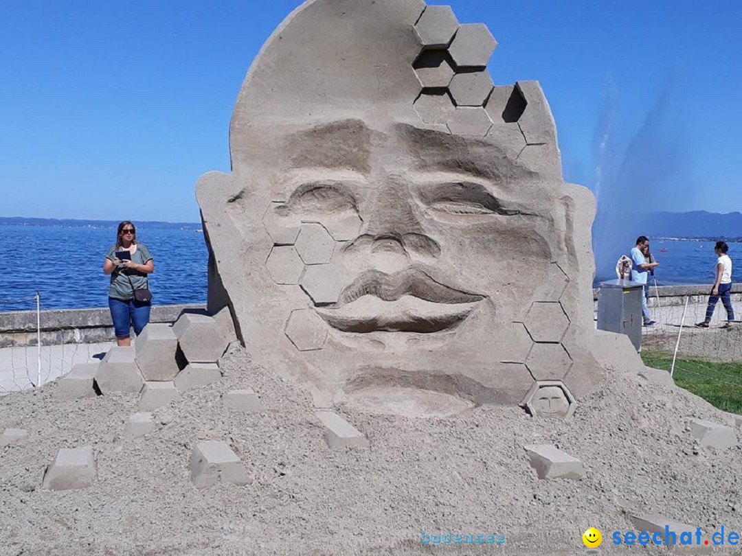 Sandskulpturenfestival: Rorschach am Bodensee, 18.08.2019