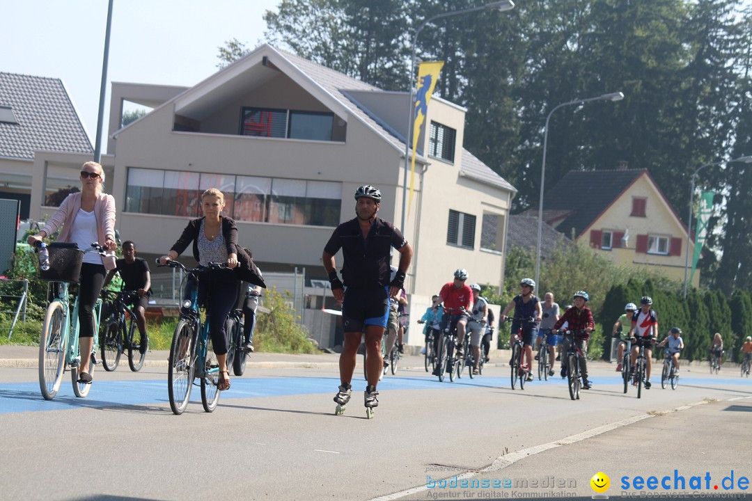 slowUp - Inlineskates, Velos und Skateboards: Bodensee Schweiz, 25.08.2019