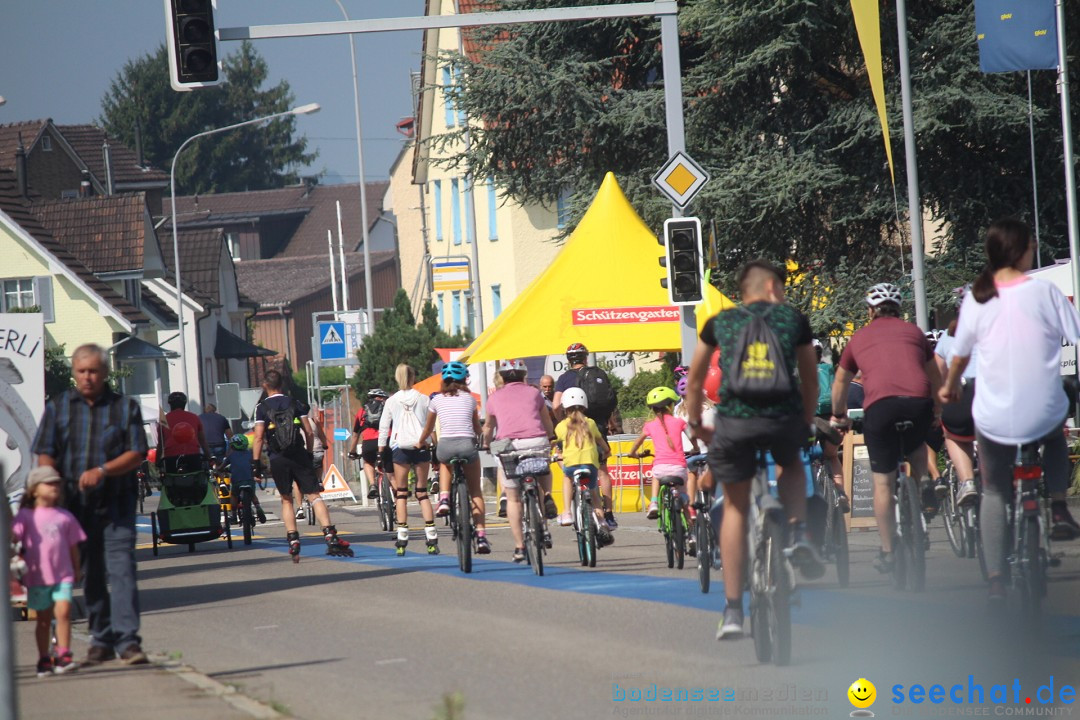 slowUp - Inlineskates, Velos und Skateboards: Bodensee Schweiz, 25.08.2019