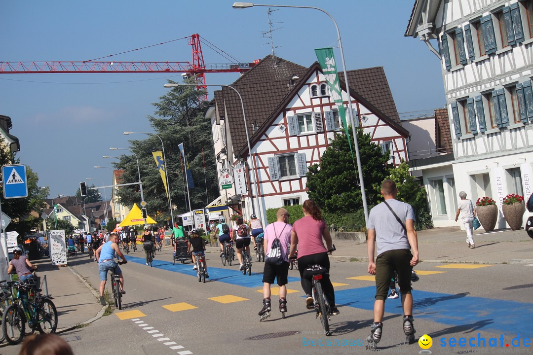 slowUp - Inlineskates, Velos und Skateboards: Bodensee Schweiz, 25.08.2019