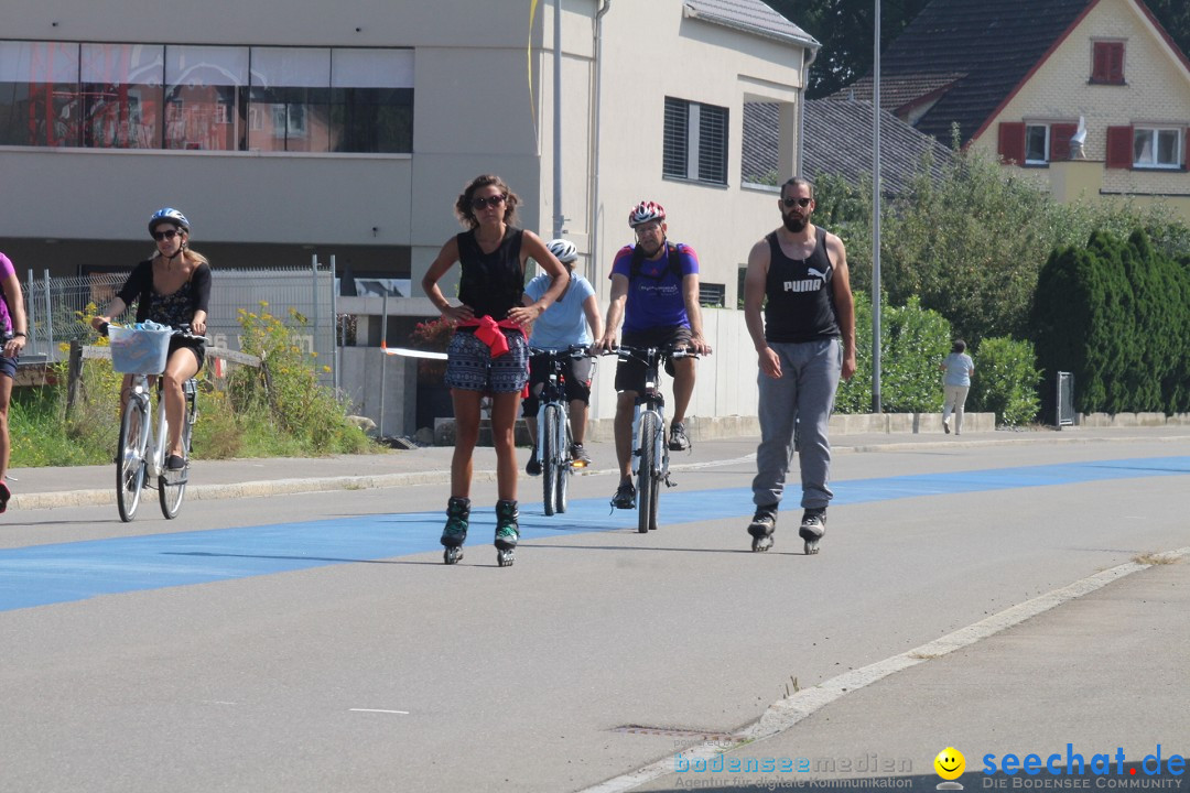 slowUp - Inlineskates, Velos und Skateboards: Bodensee Schweiz, 25.08.2019