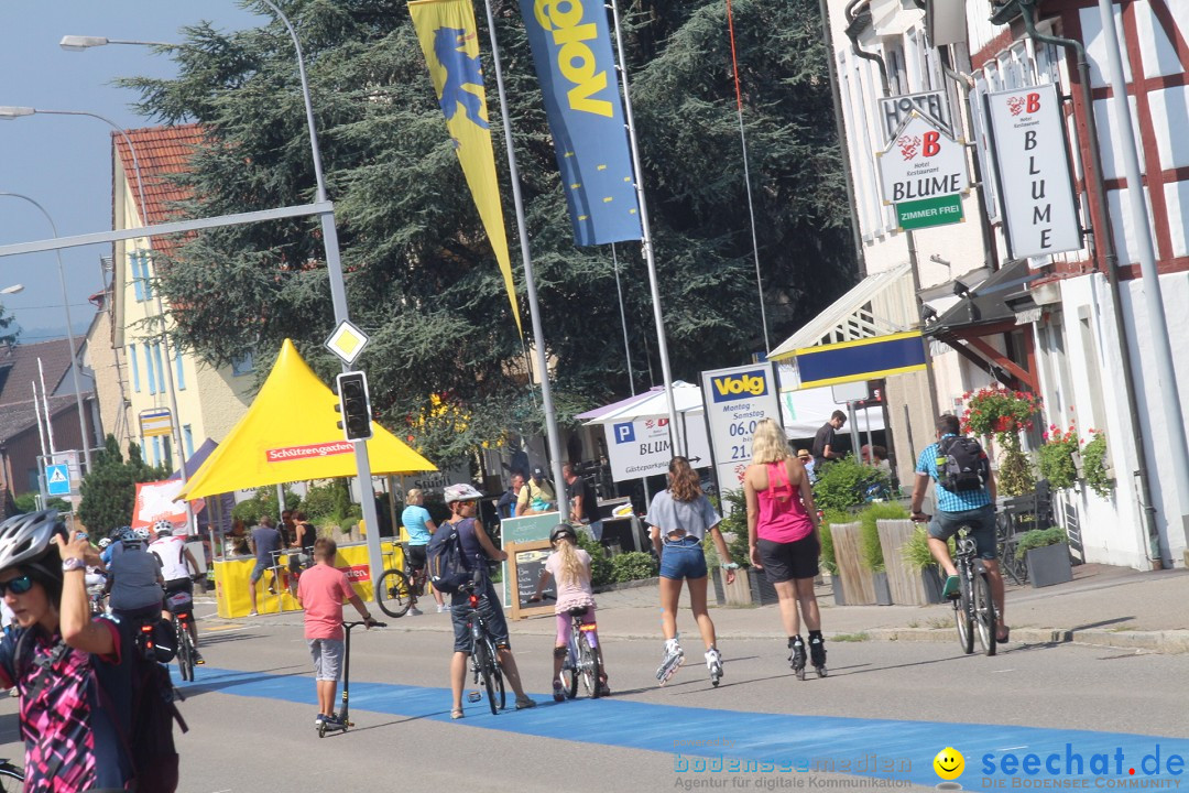 slowUp - Inlineskates, Velos und Skateboards: Bodensee Schweiz, 25.08.2019