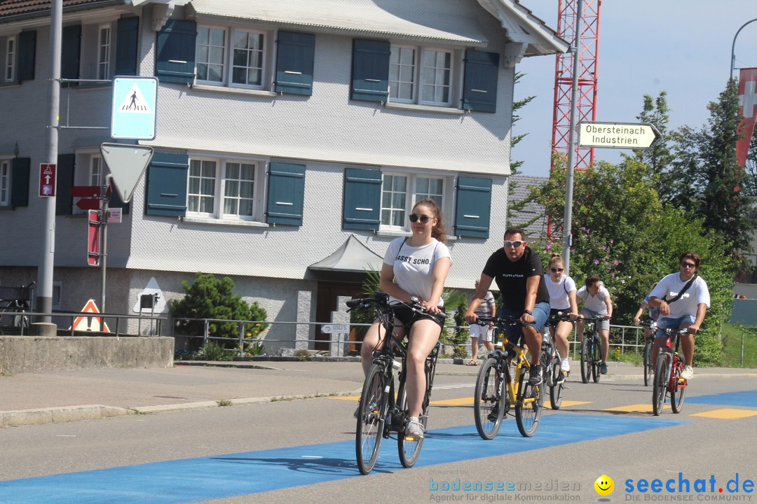 slowUp - Inlineskates, Velos und Skateboards: Bodensee Schweiz, 25.08.2019