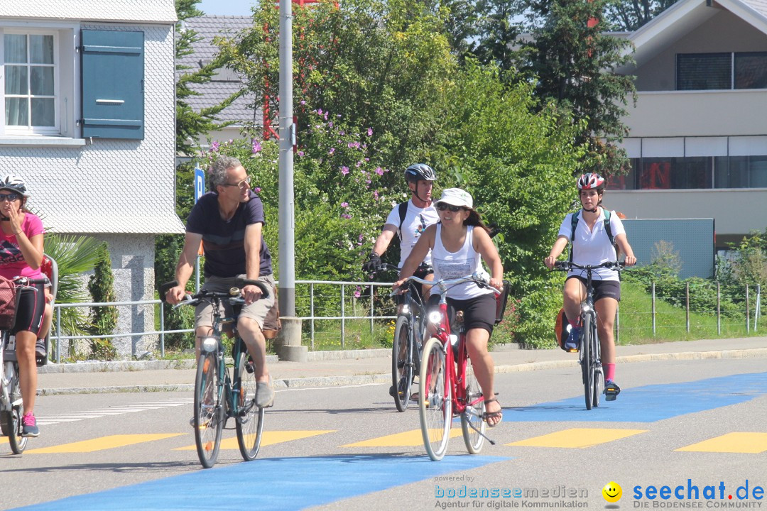 slowUp - Inlineskates, Velos und Skateboards: Bodensee Schweiz, 25.08.2019