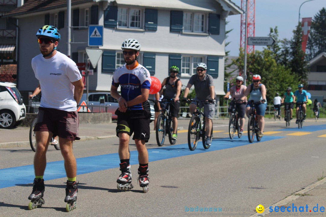 slowUp - Inlineskates, Velos und Skateboards: Bodensee Schweiz, 25.08.2019