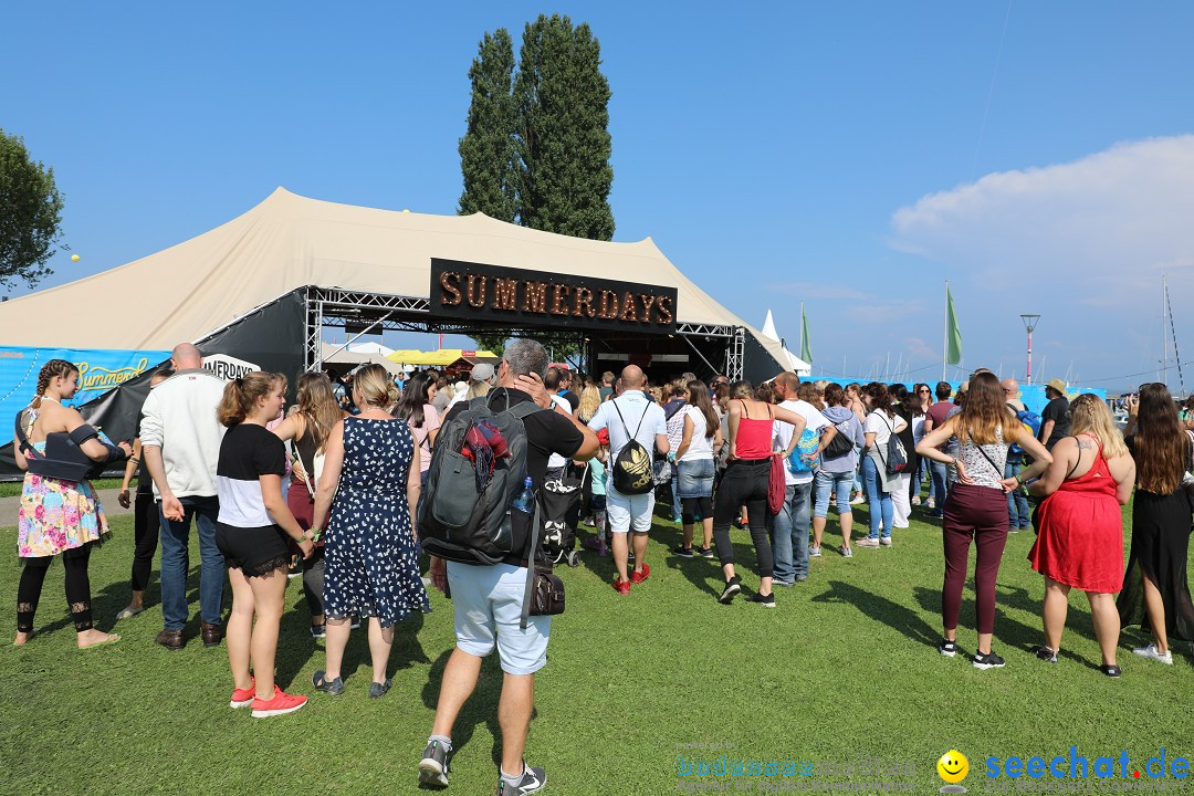 SummerDays Festival mit Stefanie Heinzmann und Mark Forster: Arbon, 24.08.2