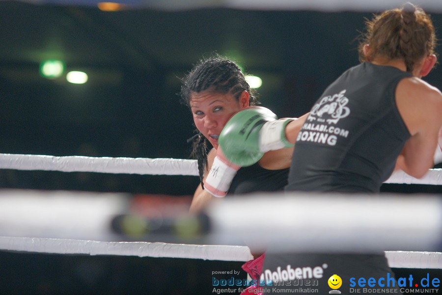 WM Boxkampf: Rola El Halabi vs. Mia St John: Ulm, 20.03.2010