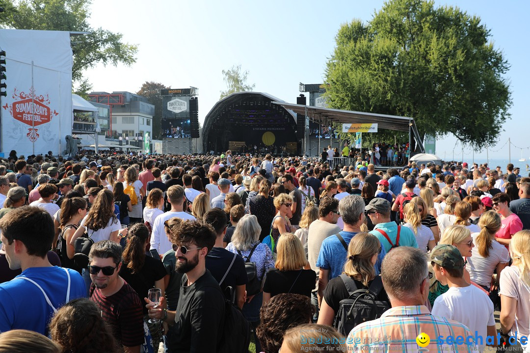 SummerDays Festival mit Stefanie Heinzmann und Mark Forster: Arbon, 24.08.2