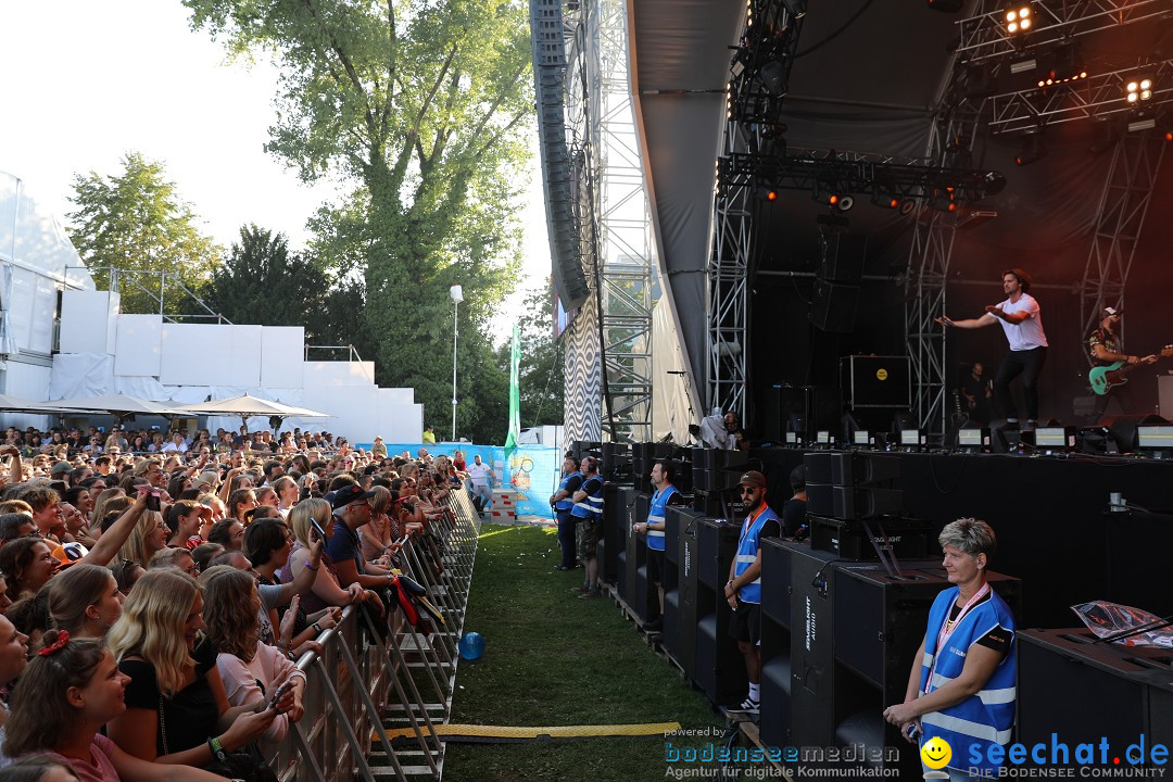 SummerDays Festival mit Stefanie Heinzmann und Mark Forster: Arbon, 24.08.2