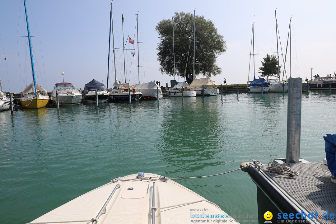 BODENSEEBOOT - Bodenseedurchquerung: Team Satoshi: Romanshorn, 25.08.2019