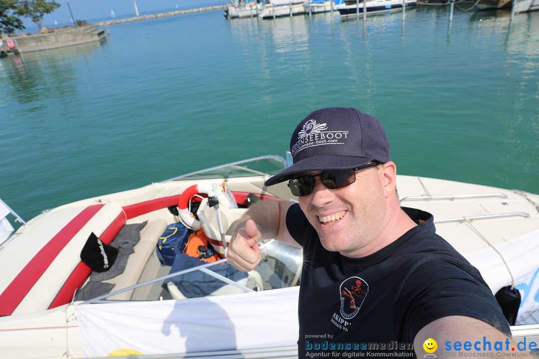 BODENSEEBOOT - Bodenseedurchquerung: Team Satoshi: Romanshorn, 25.08.2019