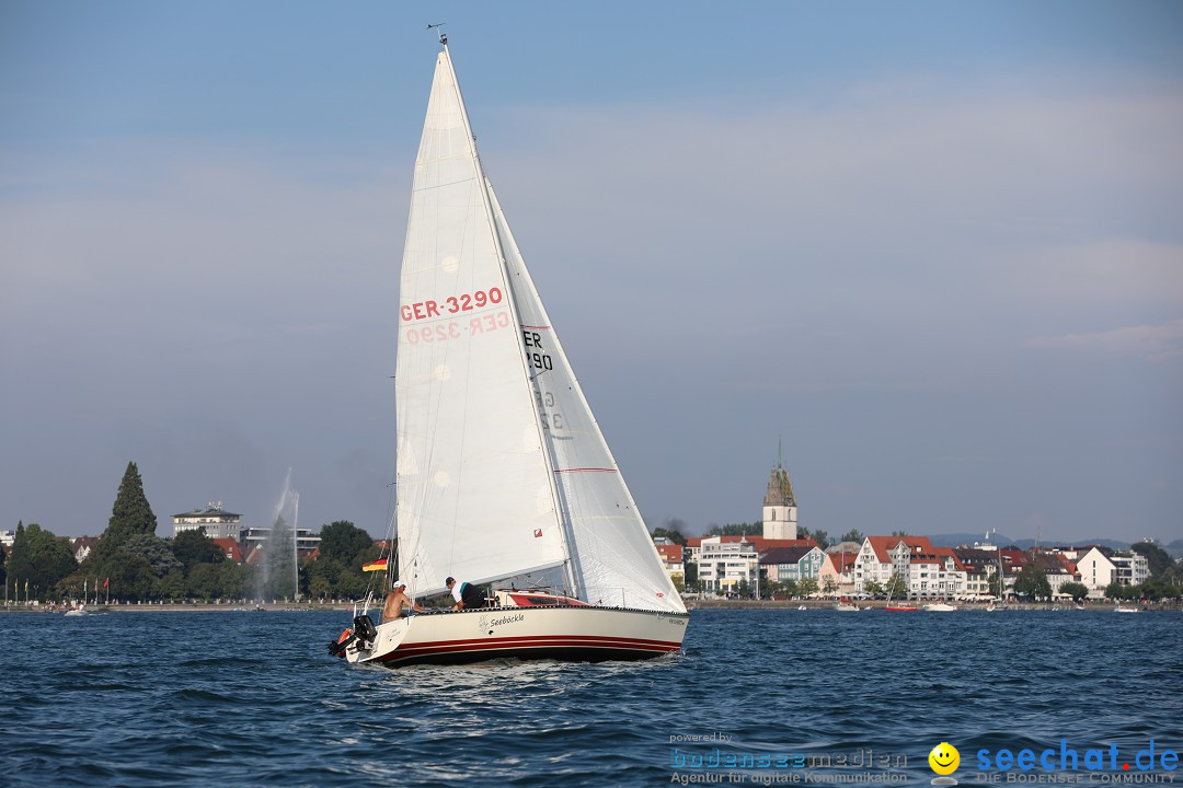 BODENSEEBOOT - Bodenseedurchquerung: Team Satoshi: Romanshorn, 25.08.2019