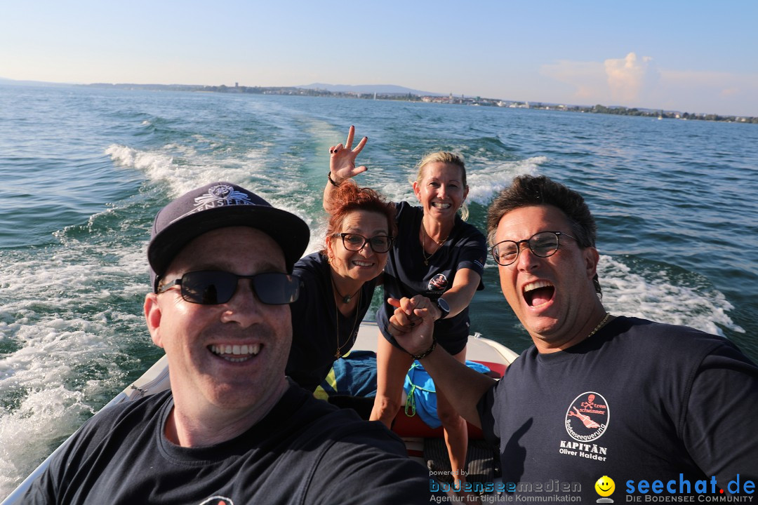 BODENSEEBOOT - Bodenseedurchquerung: Team Satoshi: Romanshorn, 25.08.2019