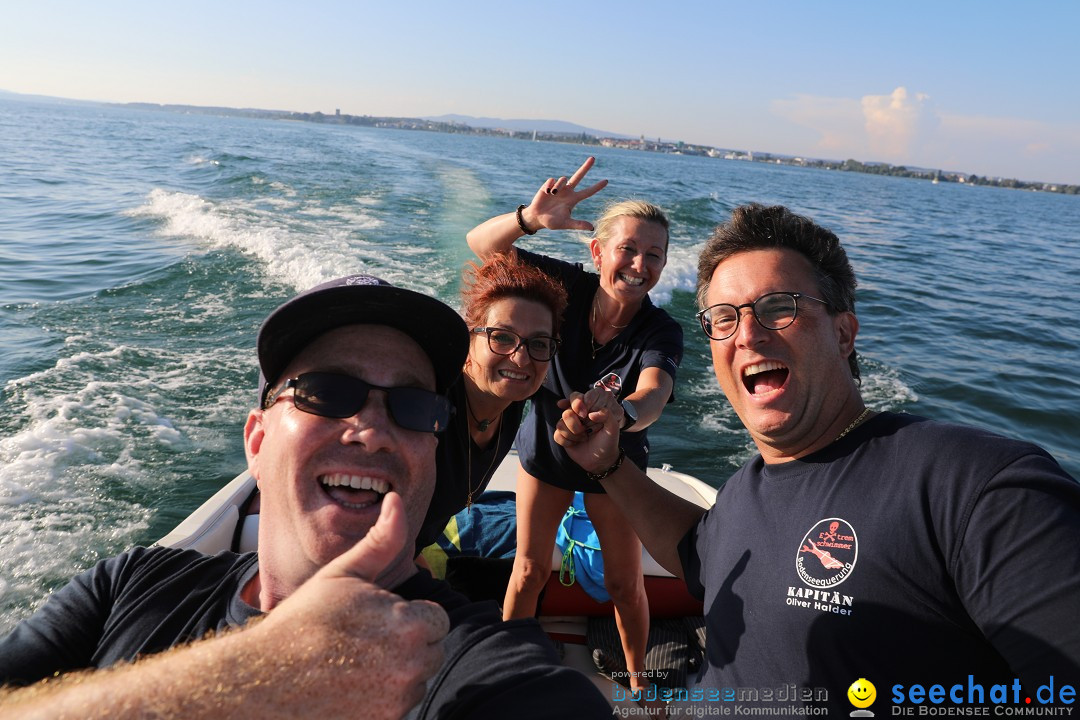 BODENSEEBOOT - Bodenseedurchquerung: Team Satoshi: Romanshorn, 25.08.2019