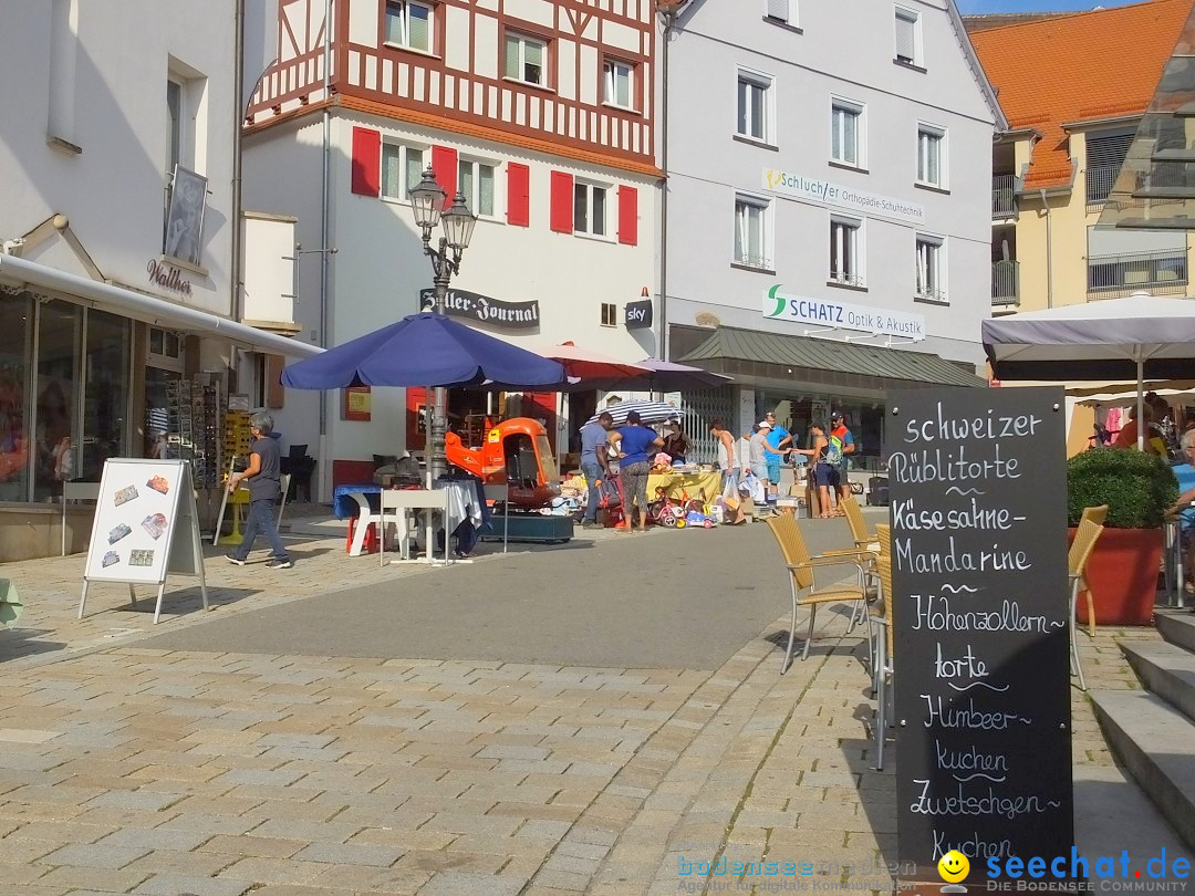 Flohmarkt: Sigmaringen, 31.08.2019