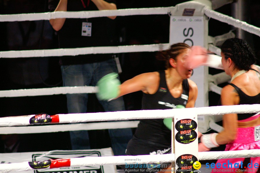 WM Boxkampf: Rola El Halabi vs. Mia St John: Ulm, 20.03.2010