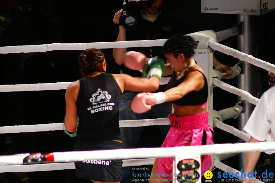 WM Boxkampf: Rola El Halabi vs. Mia St John: Ulm, 20.03.2010