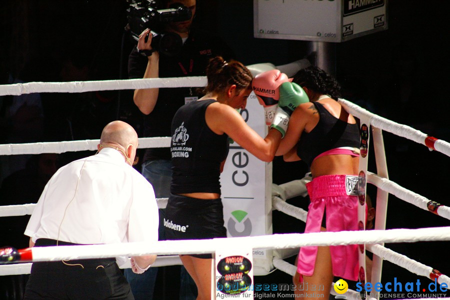 WM Boxkampf: Rola El Halabi vs. Mia St John: Ulm, 20.03.2010