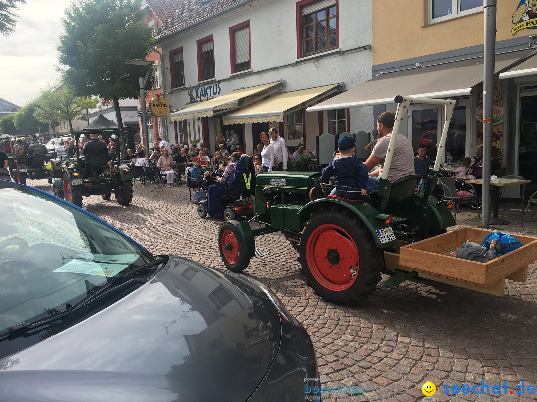 Stadtfest - Flohmarkt und HELA Treffen: Aulendorf, 22.09.2019