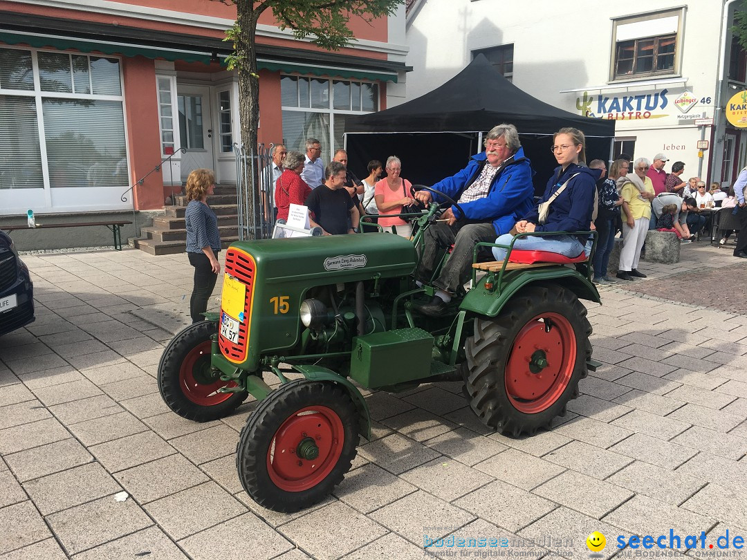 Stadtfest - Flohmarkt und HELA Treffen: Aulendorf, 22.09.2019