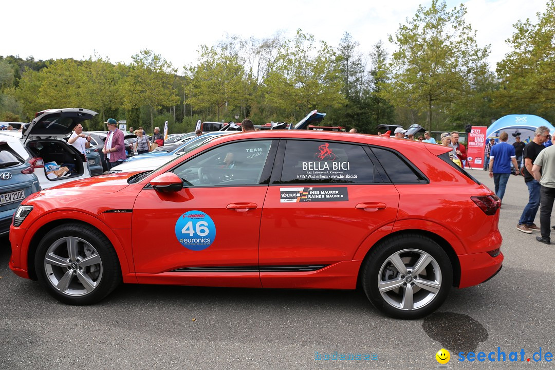 E-CANNONBALL: Die voll-elektrische Vergleichsfahrt: Mainau, 27.09.2019