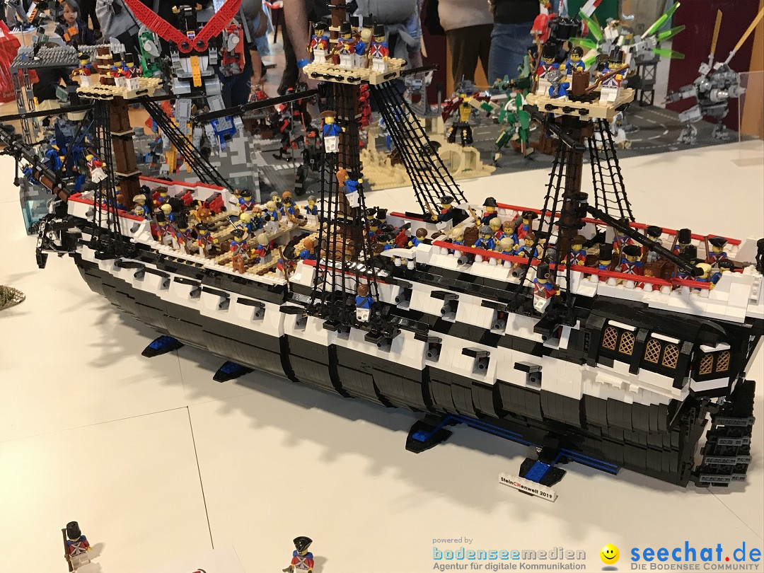 LEGO - Ausstellung SteinCHenwelt: Arbon am Bodensee, 06.10.2019