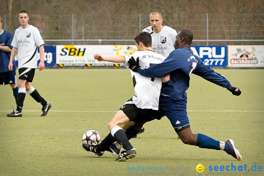 FC Schonach vs. SV Niedereschach: Schonach, 03.04.2010