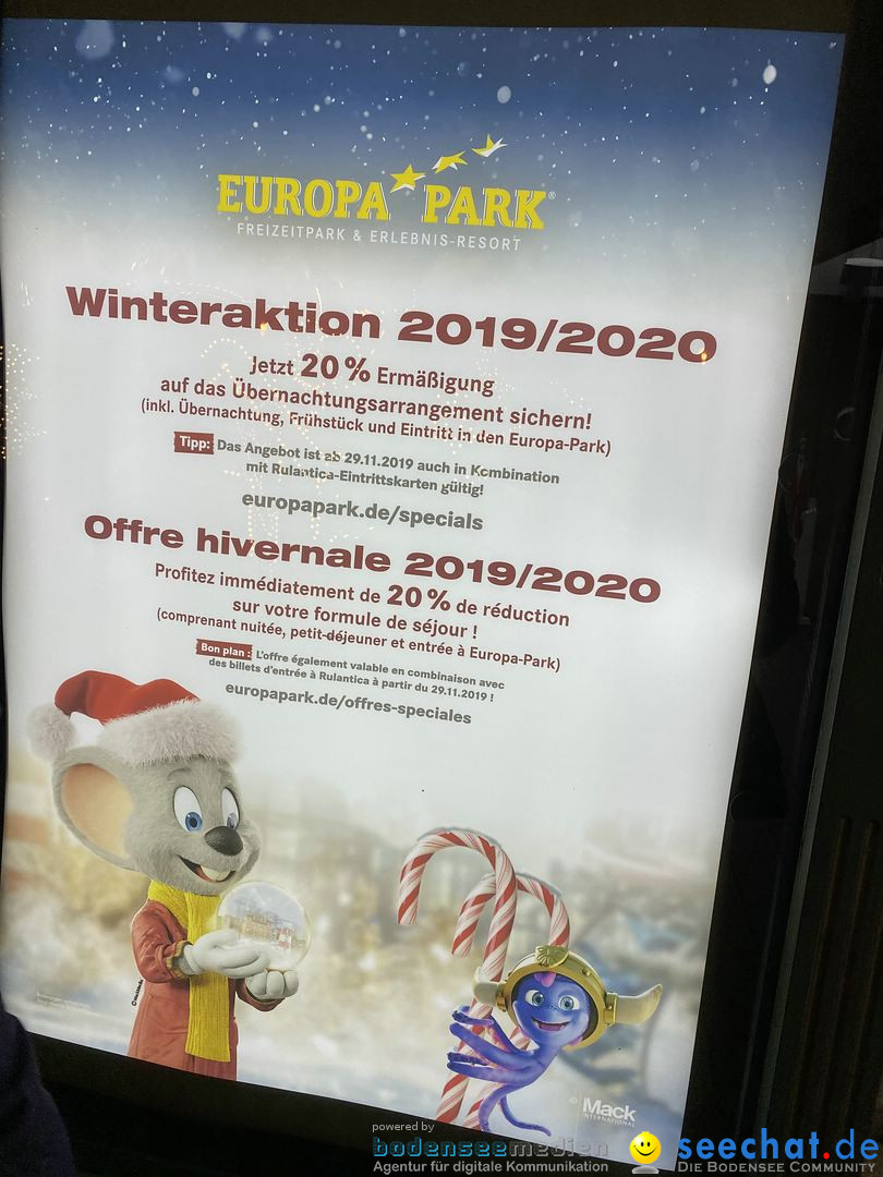 Winterzauber - EUROPAPARK: Rust, 26.11.2019