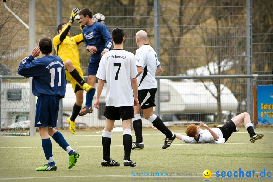 FC Schonach vs. SV Niedereschach: Schonach, 03.04.2010