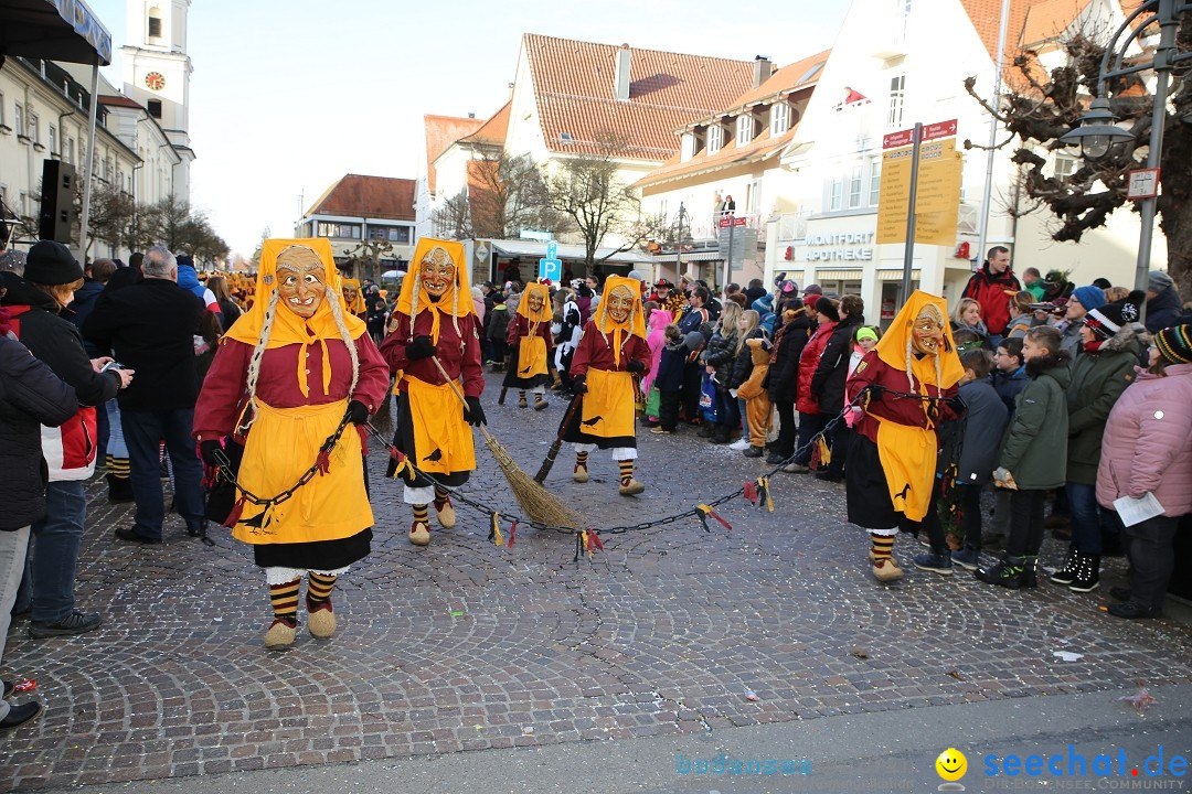 Grosser Narrensprung: Langenargen am Bodensee, 19.01.2020