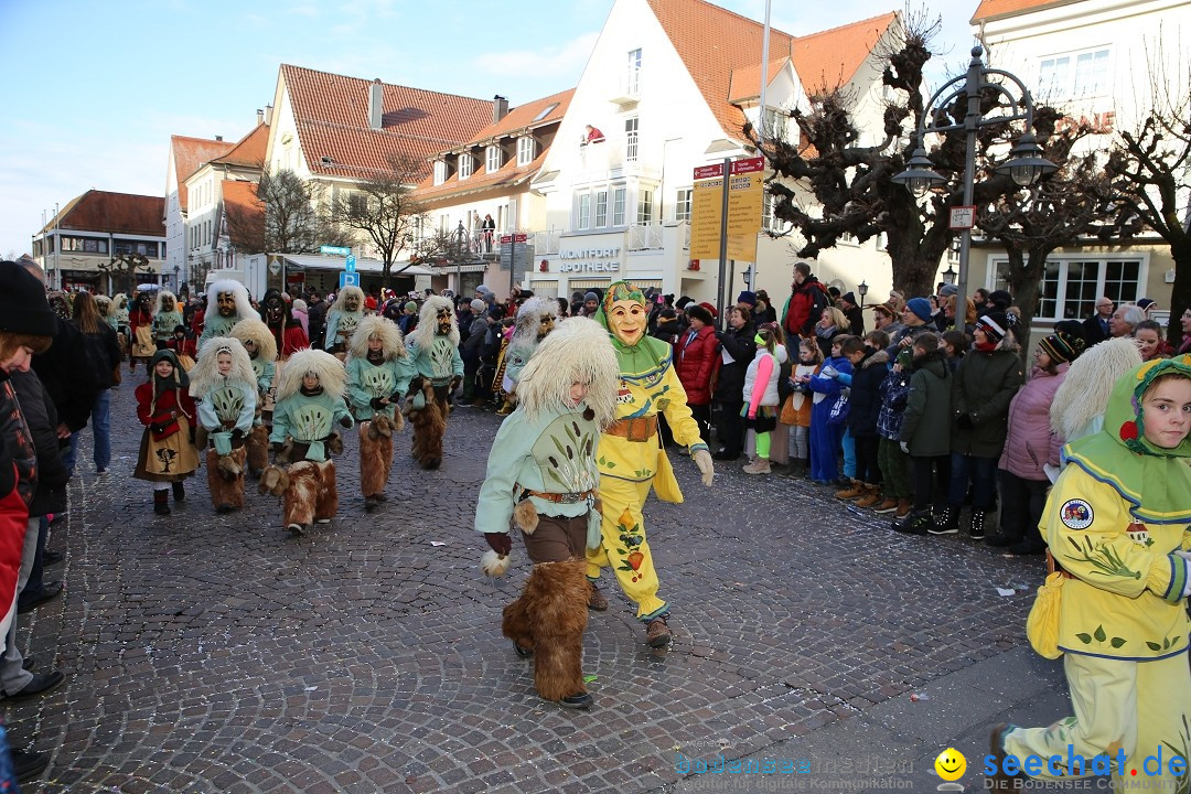 Grosser Narrensprung: Langenargen am Bodensee, 19.01.2020